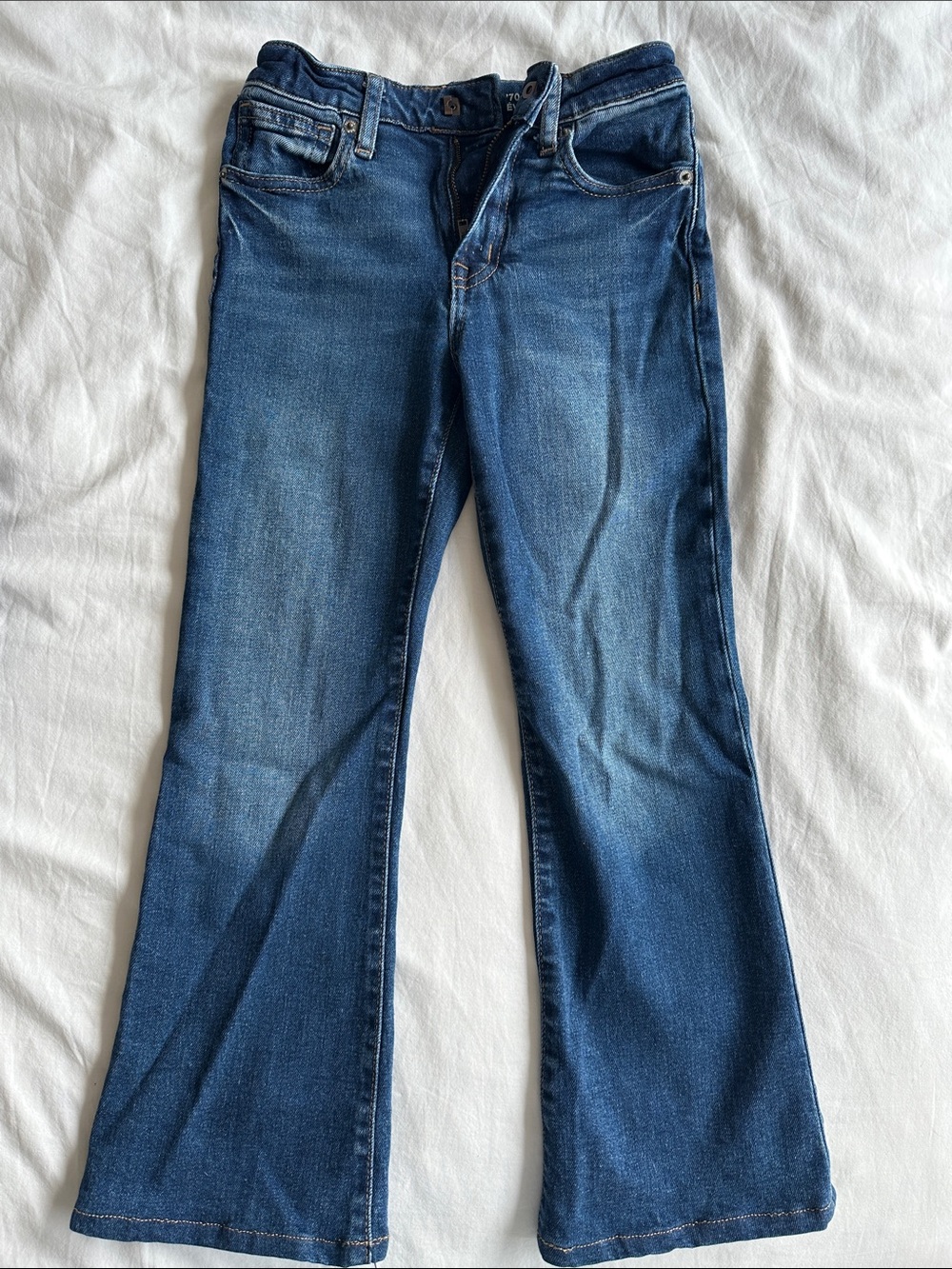 GAP Girls Boot Cut Blue Jeans